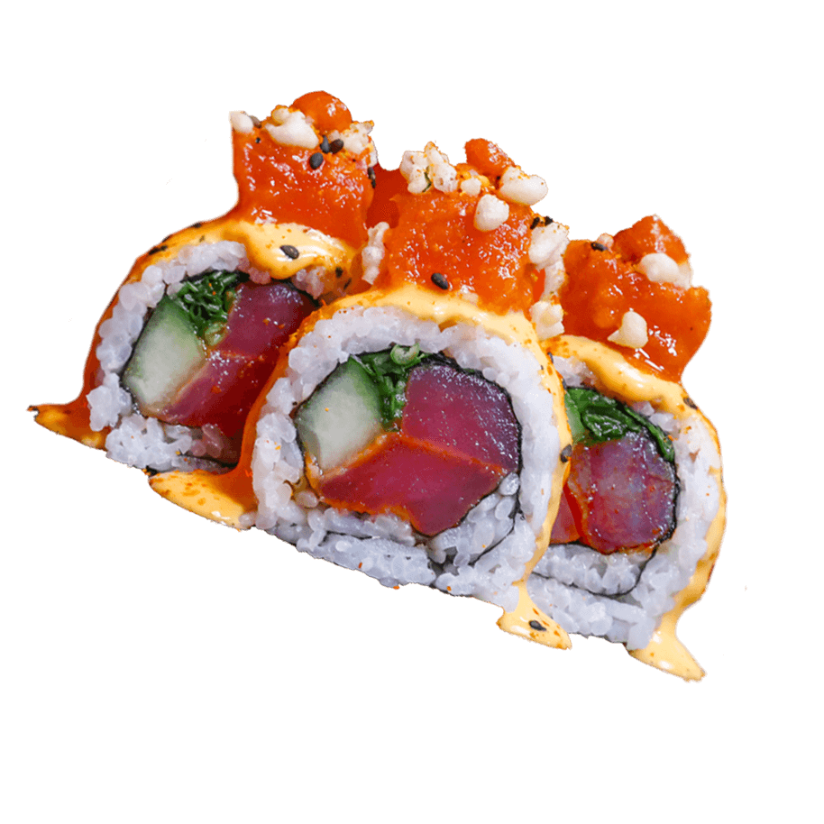 Ninja Inferno Sushi Roll